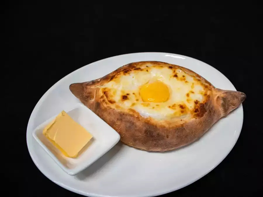 Adjarian khachapuri from Bern Batumi’s official menu
