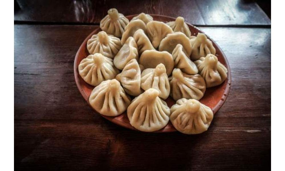 Meat khinkali from Bravo’s menu