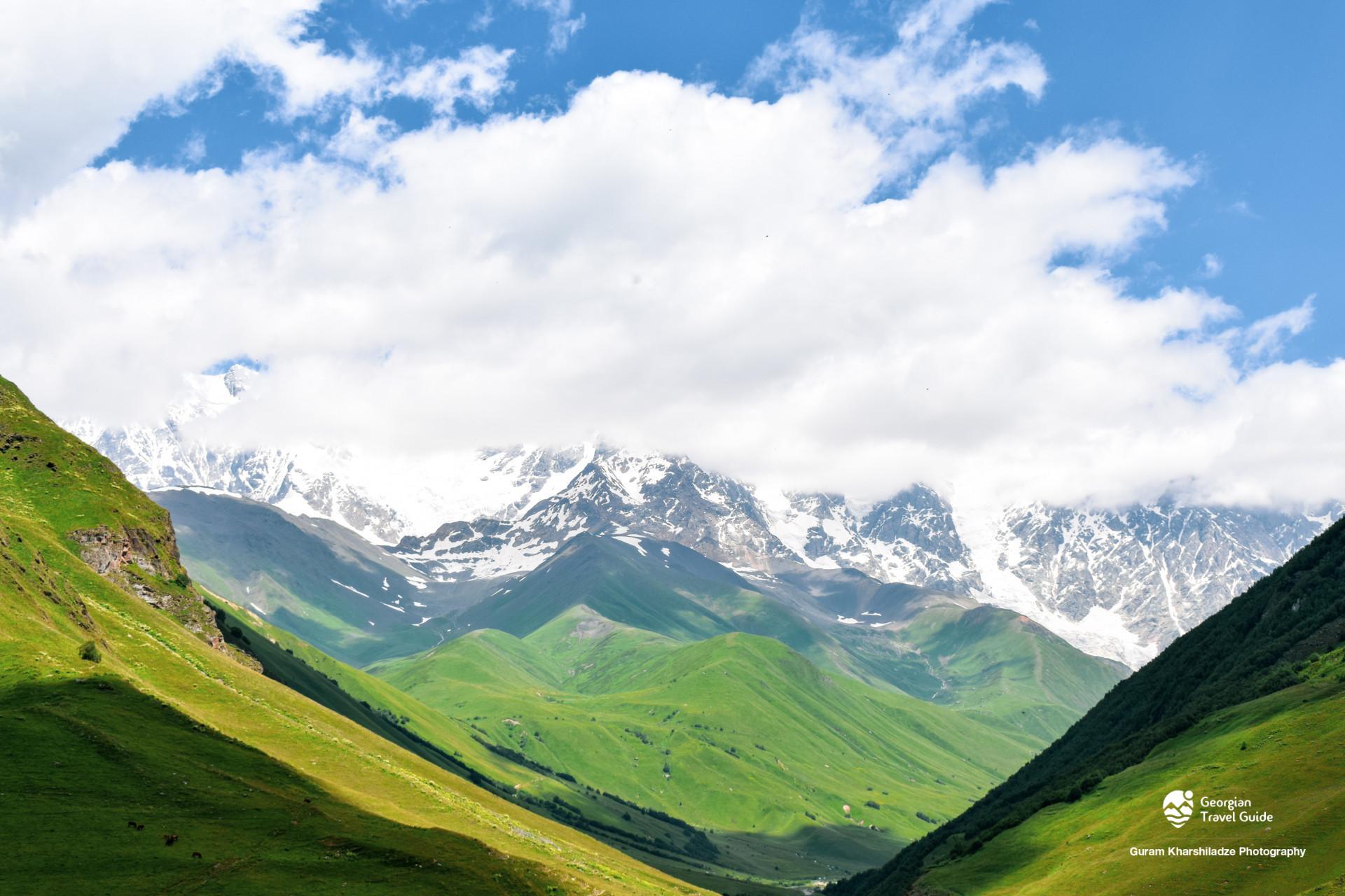 Shkhara Map Peak Shkhara | Georgian Travel Guide