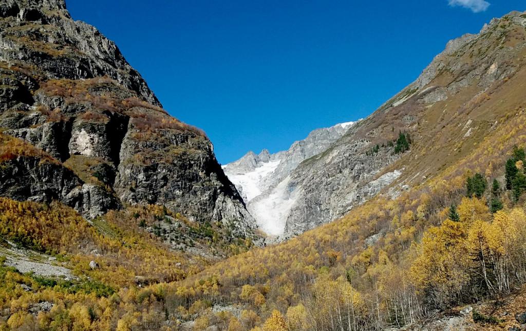 ლეხზირის მყინვარი, სვანეთი - Lekhziri glacier, Svaneti