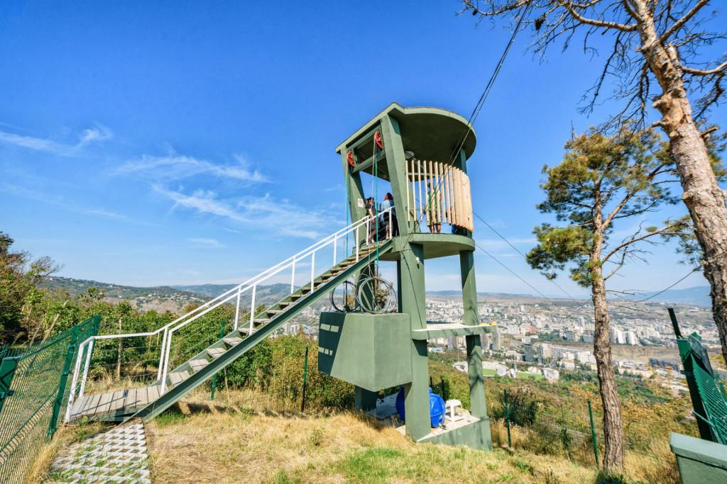 ზიპლაინი კუს ტბაზე