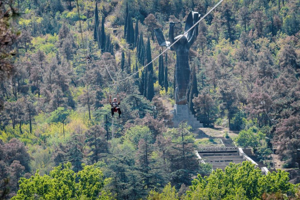 ზიპლაინი კუს ტბაზე