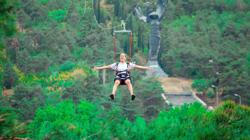 ზიპლაინი კუს ტბაზე