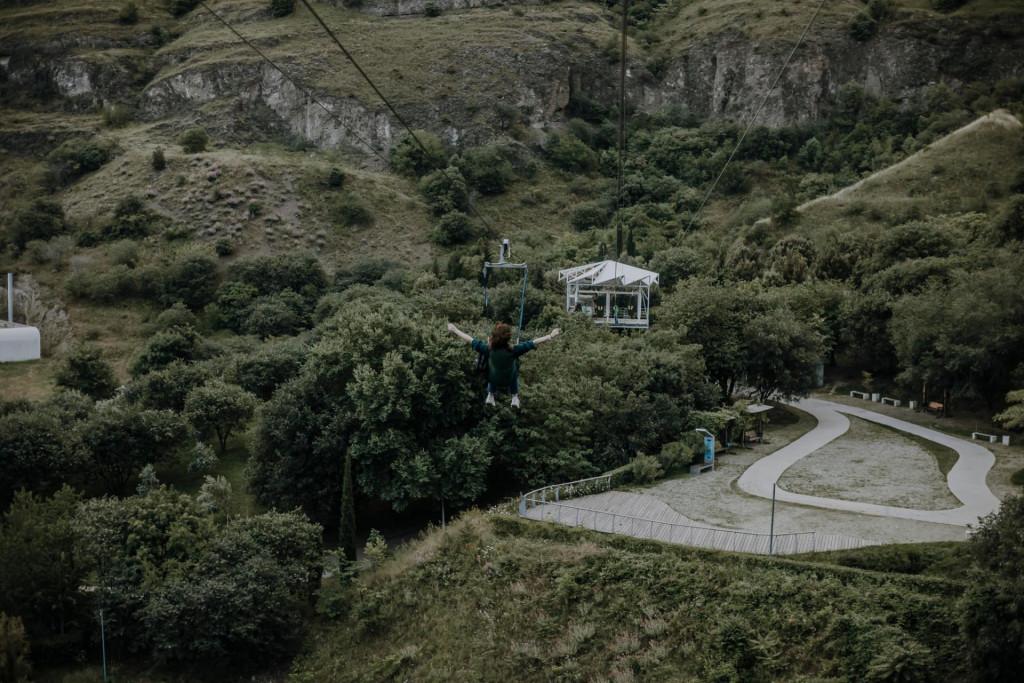 ზიპლაინი ნარიყალაზე