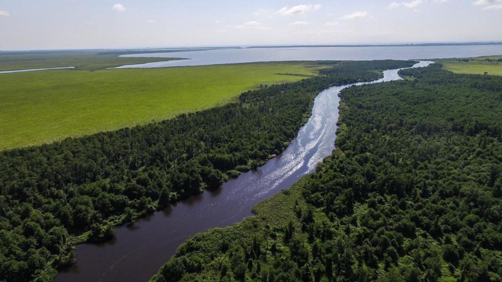 Прогулка на лодке по озеру Палиастоми