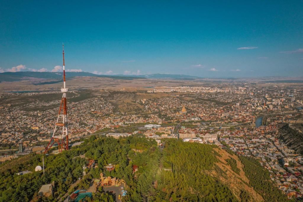მთაწმინდის პარკი, ფუნიკულიორი, თბილისი - Mtatsminda Park, Funicular, Tbilisi