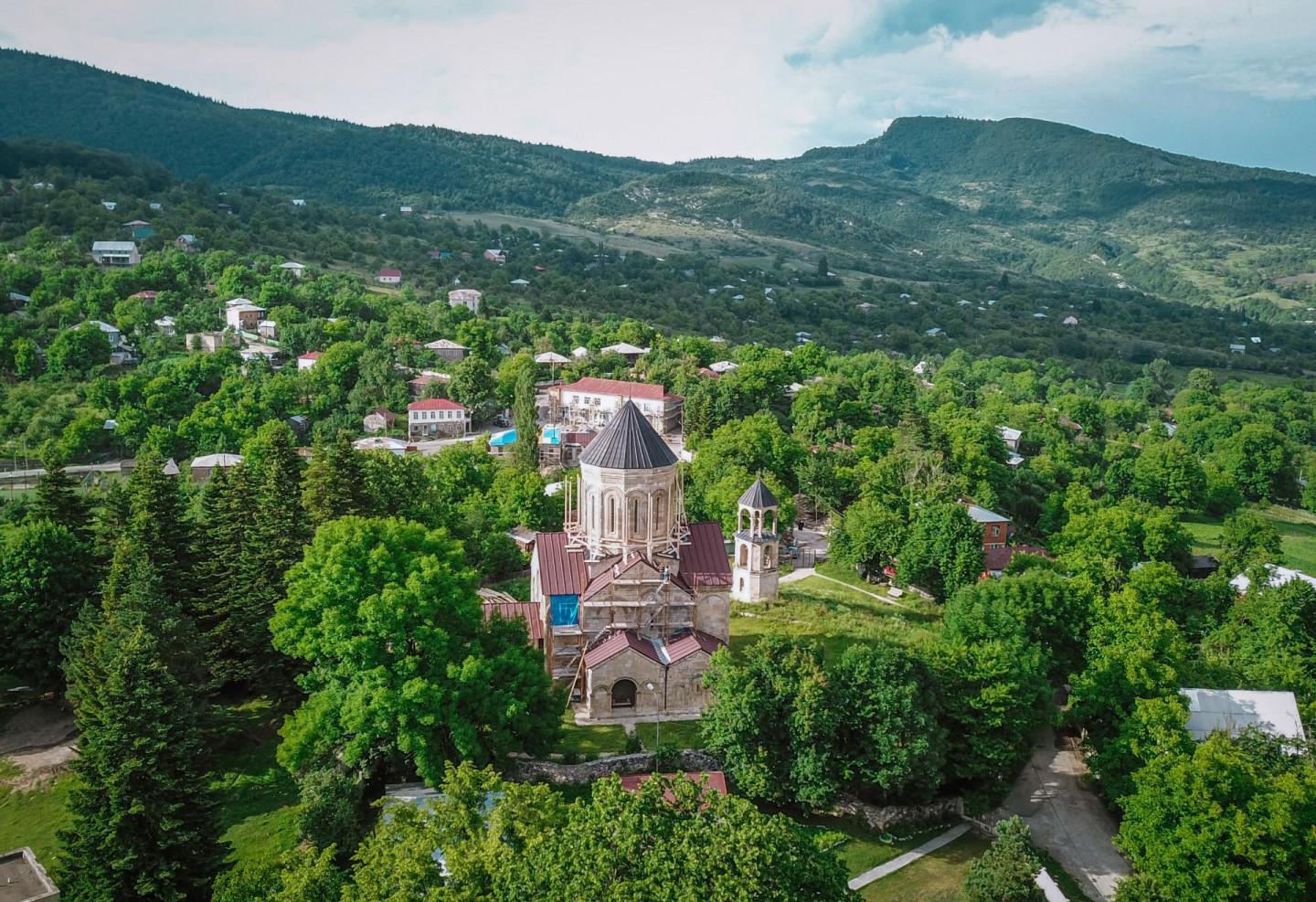 ნიკორწმინდა, რაჭა - Nikortsminda Church, Racha
