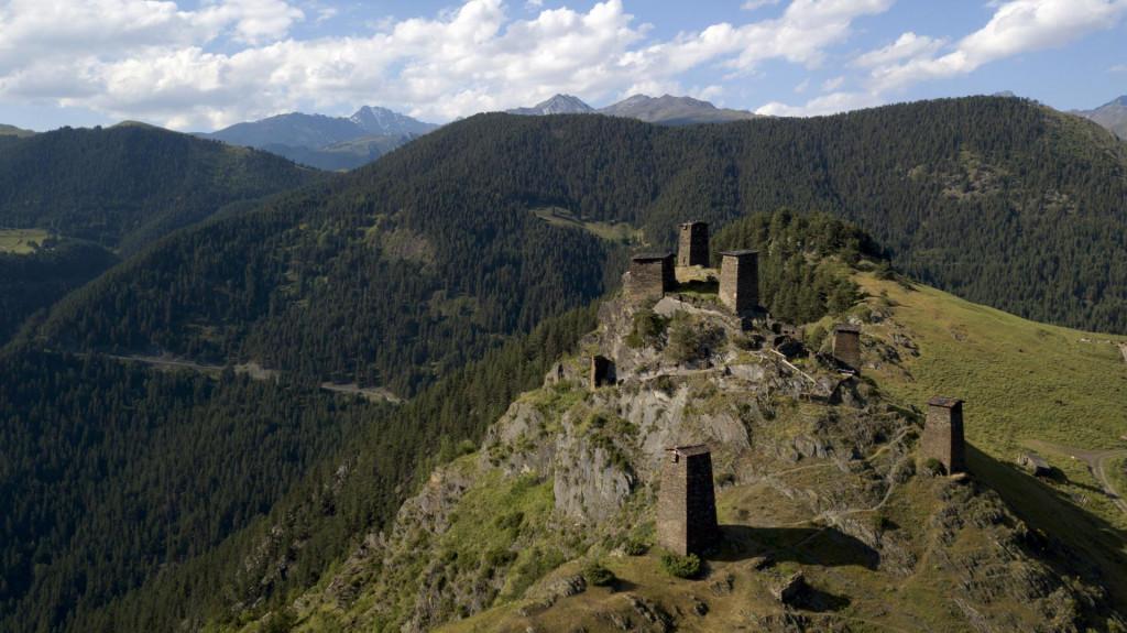 keselo fortress, Omalo, Tusheti