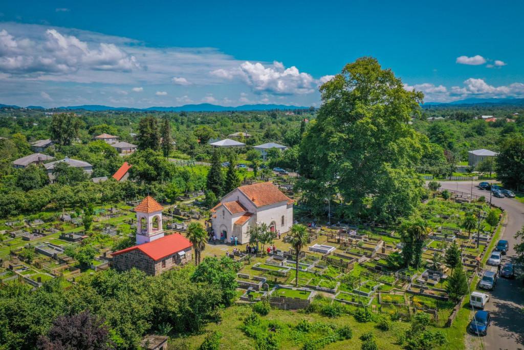 წმინდა კვირიკესა და ივლიტას სახელობის ეკლესია, კვირიკეთის ეკლესია, ოზურგეთი, გურია - St. Kvirike and Ivlita Church, Kviriketi Church, Ozurgeti, Guria