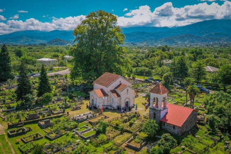 წმინდა კვირიკესა და ივლიტას სახელობის ეკლესია, კვირიკეთის ეკლესია, ოზურგეთი, გურია - St. Kvirike and Ivlita Church, Kviriketi Church, Ozurgeti, Guria