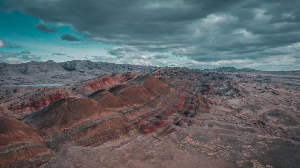 ფერადი მთები, უდაბნო - Colorful mountains, Desert, Udabno