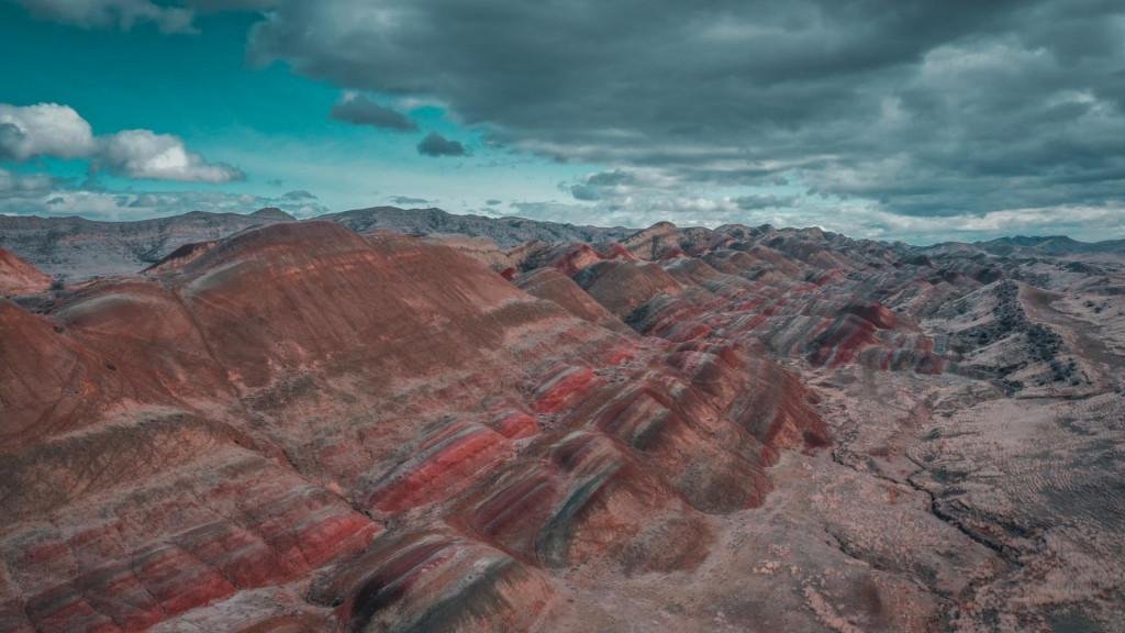 ფერადი მთები, უდაბნო - Colorful mountains, Desert, Udabno