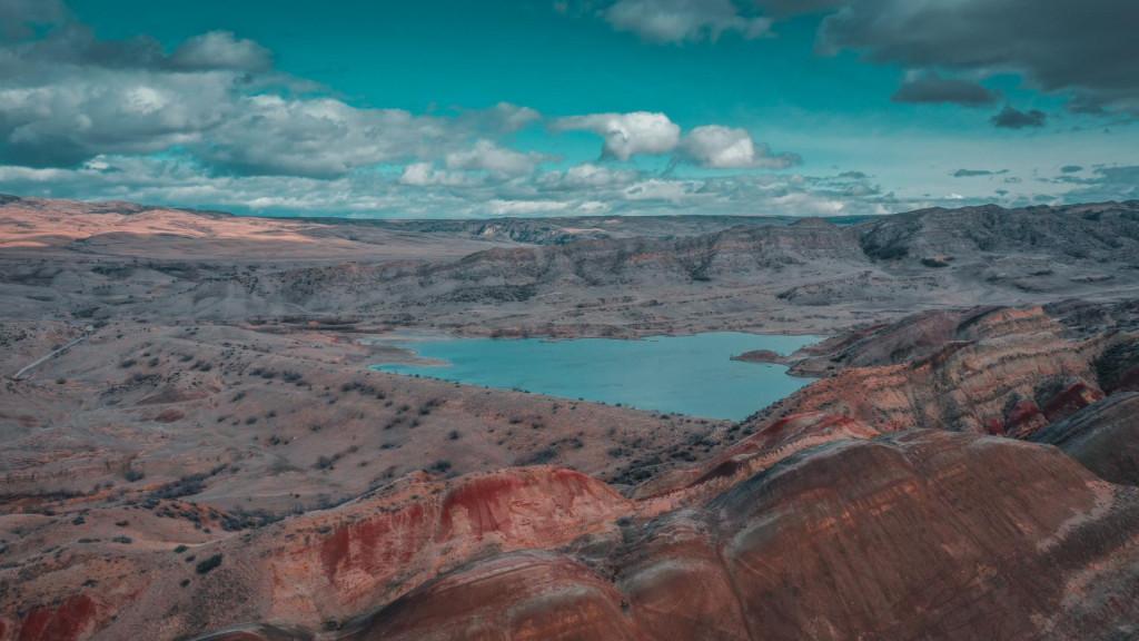 მრავალწყაროს წყალსაცავი ( ტბა ) - Mravaltskharo reservoir, lake