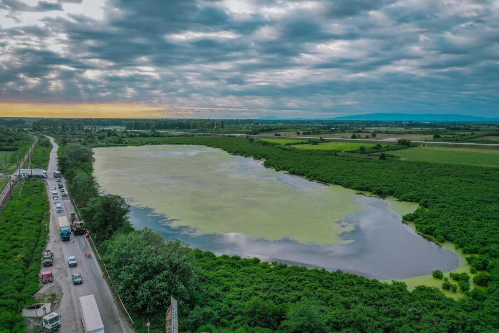 ჯაპანის ტბა, ნარიონალი ტბა, ლანჩხუთი, გურია - Japani Lake, Naroni Lake, Lanchkhuti, Guria
