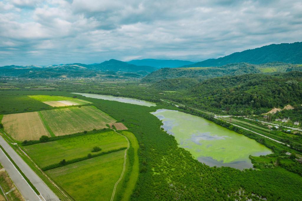 ჯაპანის ტბა, ნარიონალი ტბა, ლანჩხუთი, გურია - Japani Lake, Naroni Lake, Lanchkhuti, Guria
