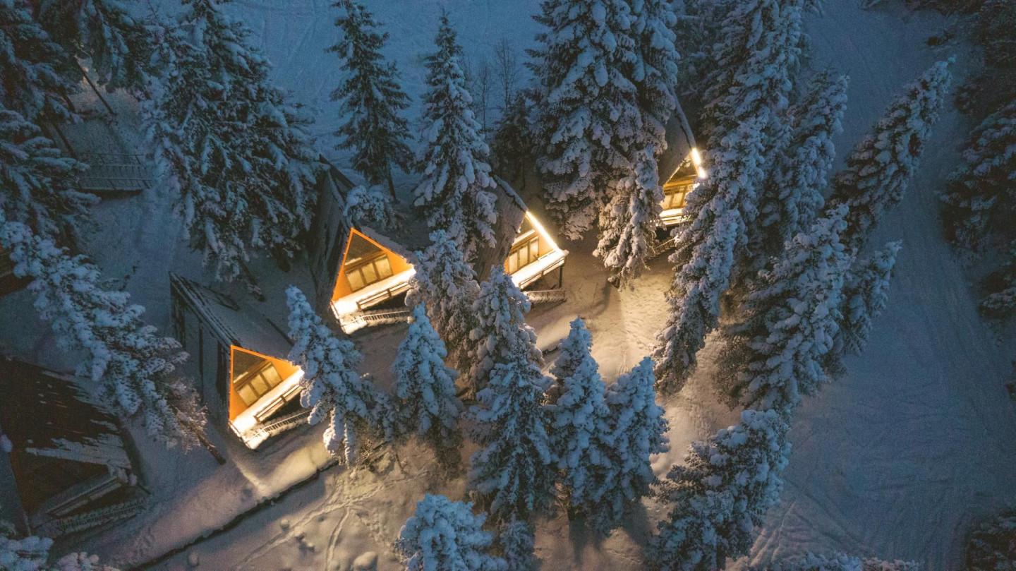 bude, Cottage in Mestia, Hut in the woods