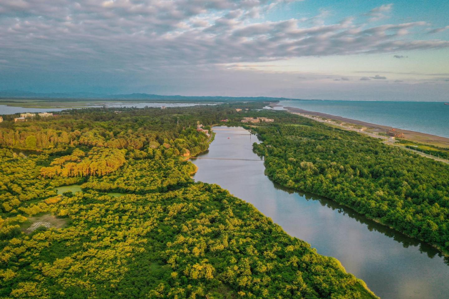ოქროს ტბა, ფოთი, სამეგრელო - Golden Lake, Poti, Samegrelo