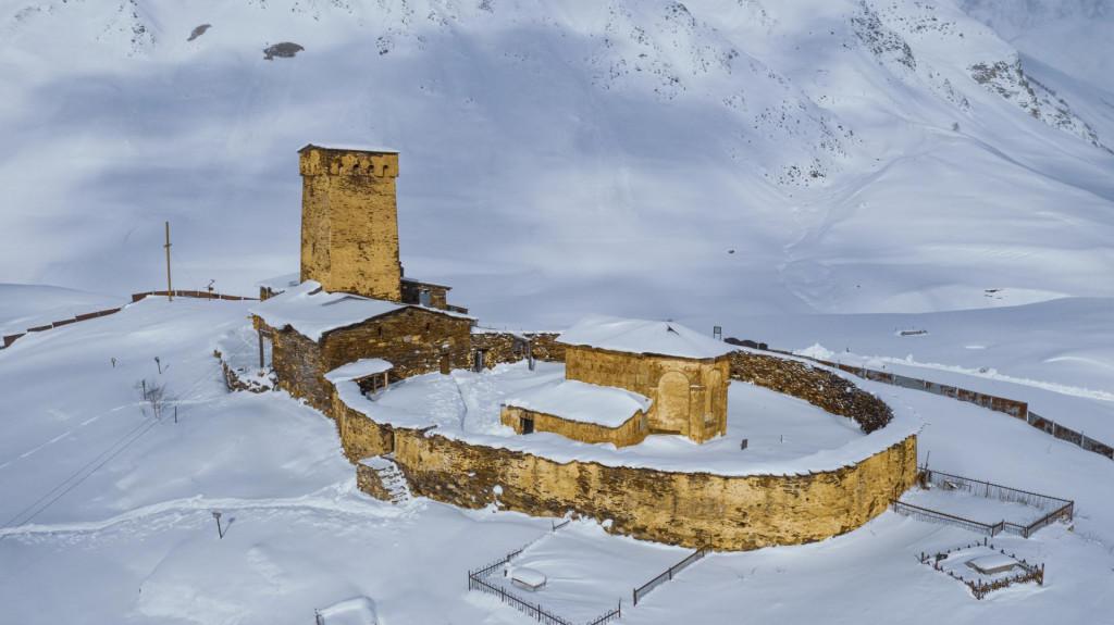 უშგული Lamaria Ushguli Svaneti Ушгули Сванети