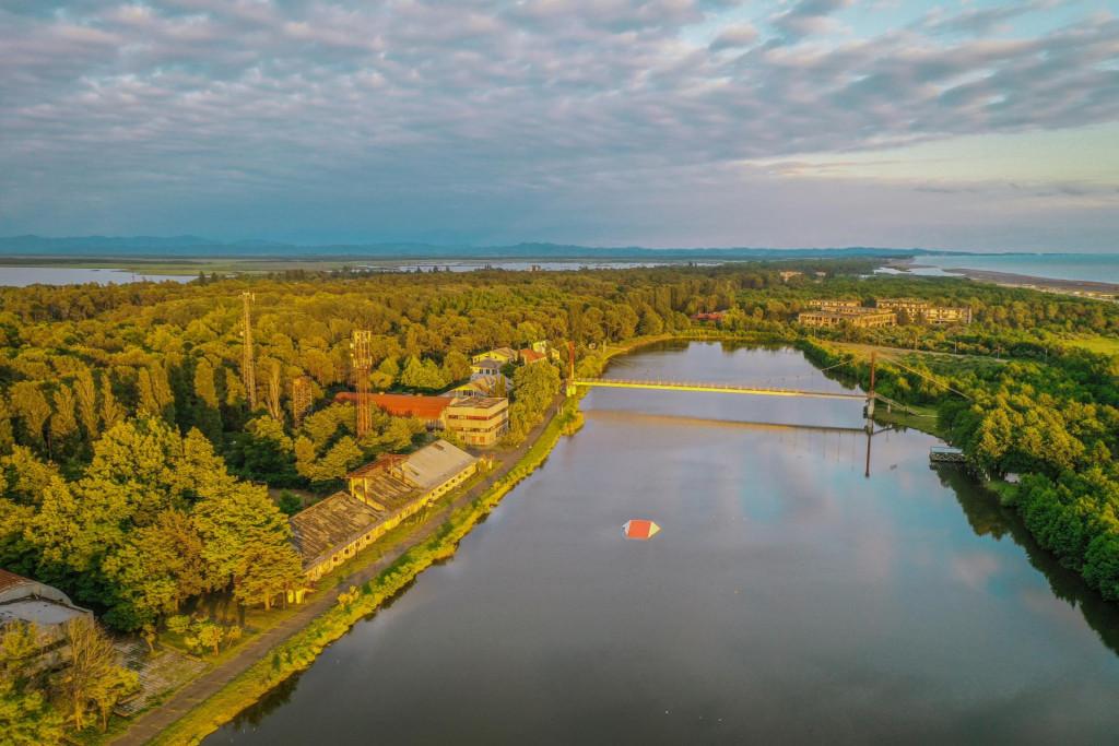 ოქროს ტბა, ფოთი, სამეგრელო - Golden Lake, Poti, Samegrelo