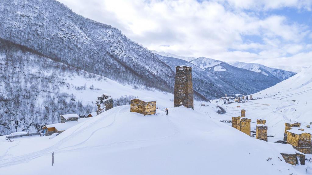 ჩაჟაშის ქვედა ციხის კომპლექსი Chajashi Fortress Чажаши Крепость
