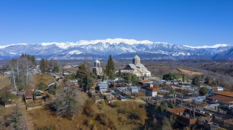 Tsalenjikha Cathedral წალენჯიხის მაცხოვრის ფერისცვალების საკათედრო ტაძარი