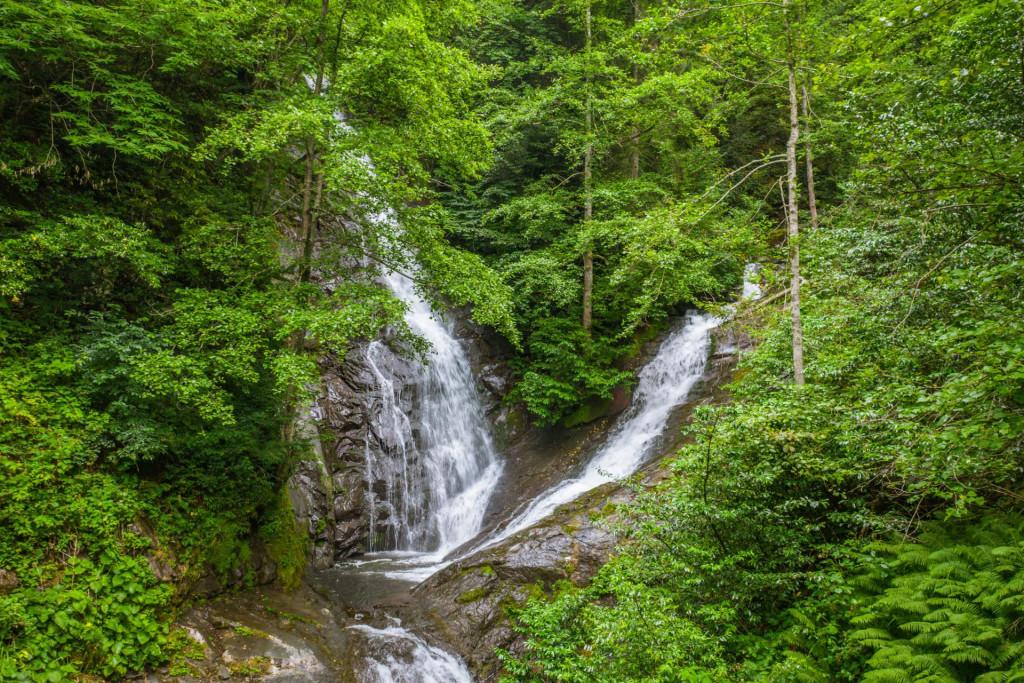 ტყუპი ჩანჩქერი, მაჭახელას ეროვნული პარკი, აჭარა - Twin Waterfall, Machakhela National Park, Adjara