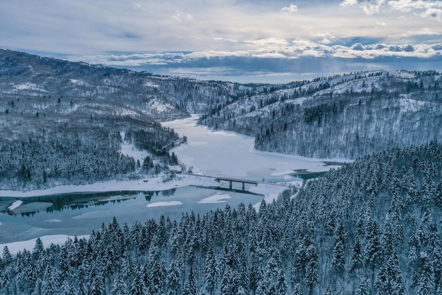 შაორის წყალსაცავი რაჭა Shaori reservoir Racha Шаори водохранилище Рача