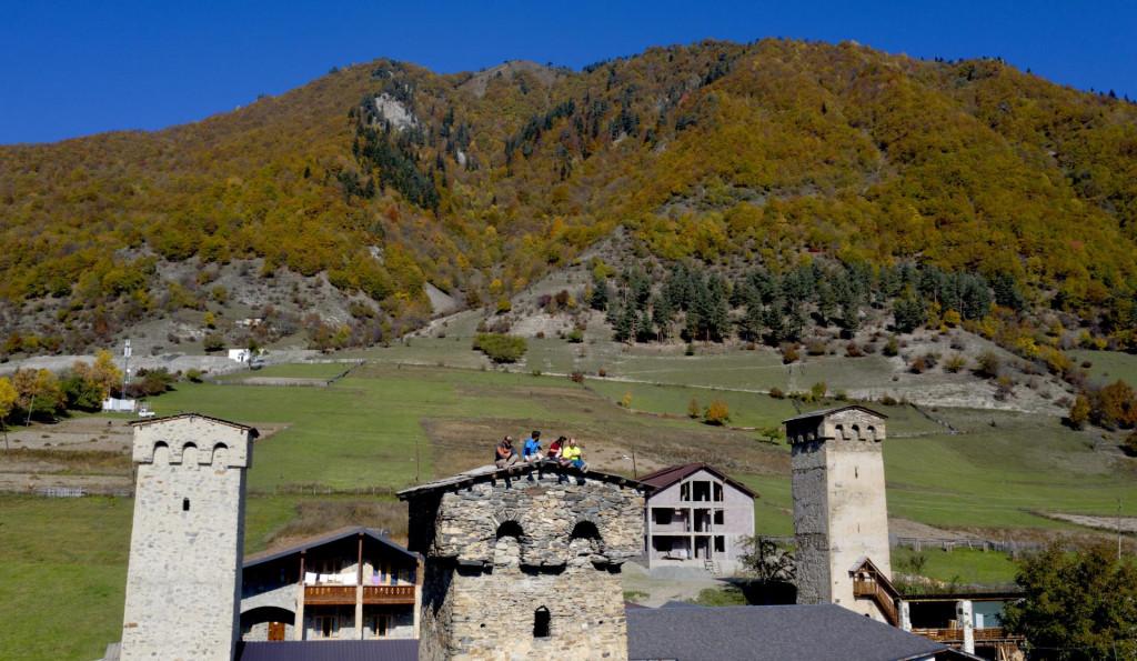 Mestia, Svaneti Местия, Сванетия