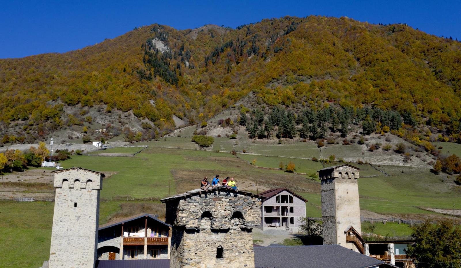 Mestia, Svaneti Местия, Сванетия