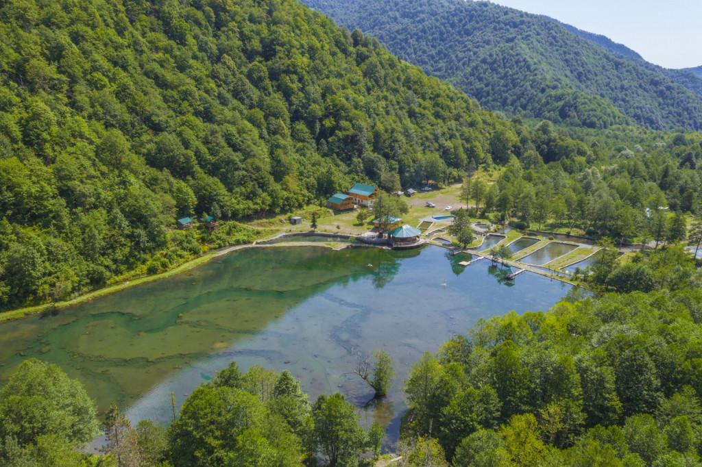 ქულბაქის ტბები მწვანე ტბა Kulbaki Lakes Green Lake