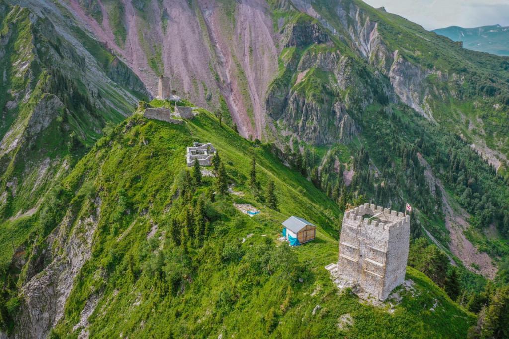 ხიხანის ციხე, ხირხათის ციხე, ხულო, აჭარა - Khikhani fortress, Khirkhati fortress, Khulo, Adjara