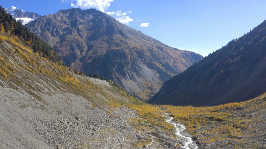 ჭალაათის მყინვარი, სვანეთი - Chalaati glacier, Svaneti