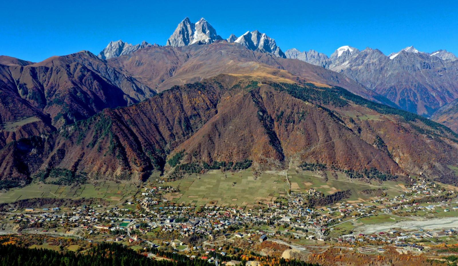 Mestia, Svaneti Местия, Сванетия