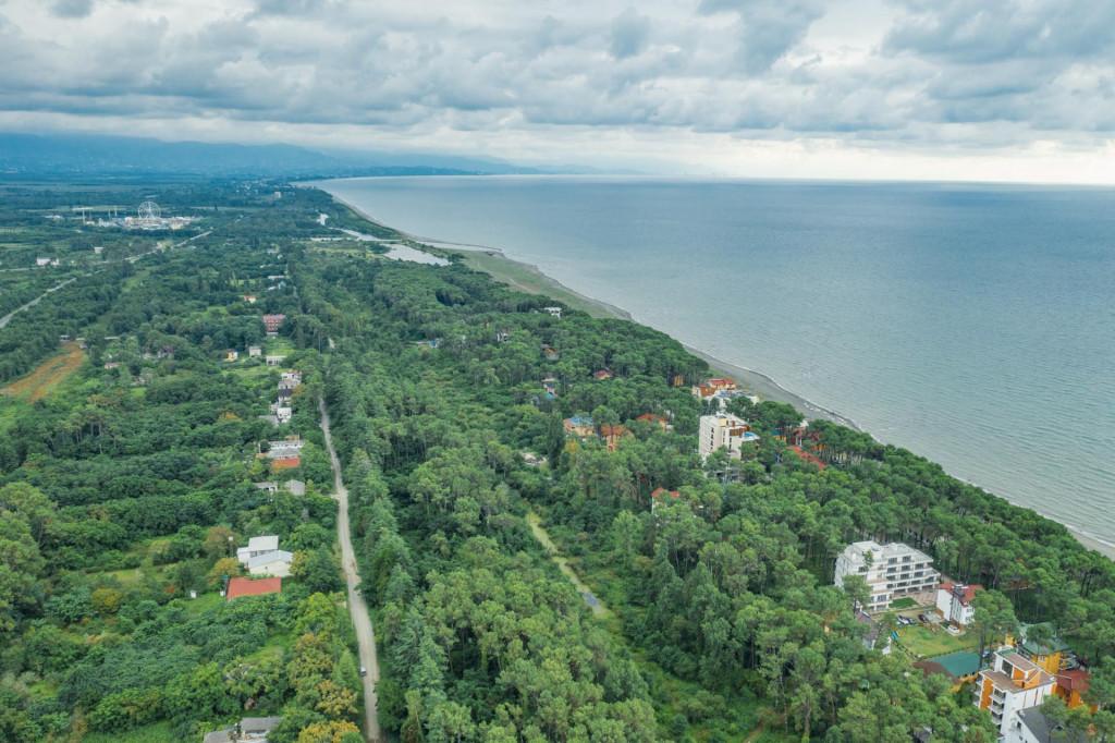 Shekvetili resort, beach