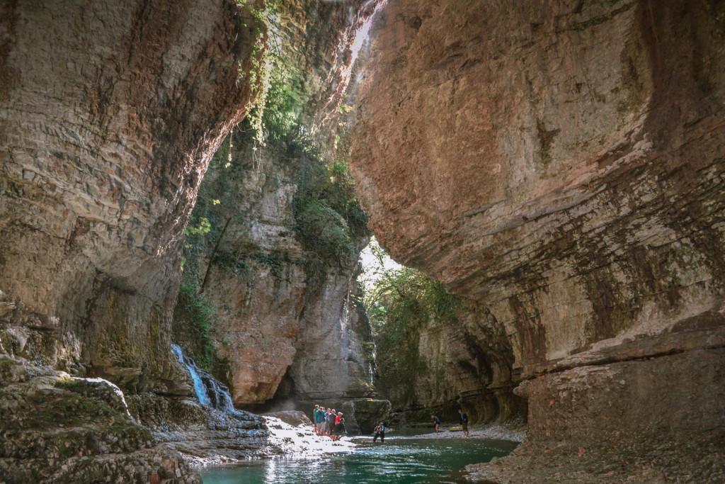 მარტვილის კანიონი, canyon, visitor center