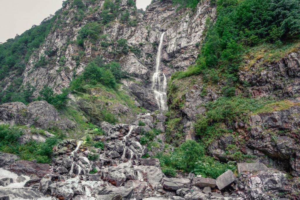 ხადორის ჩანჩქერი, პანკისის ხეობა - khadori waterfall, paknisi gorge