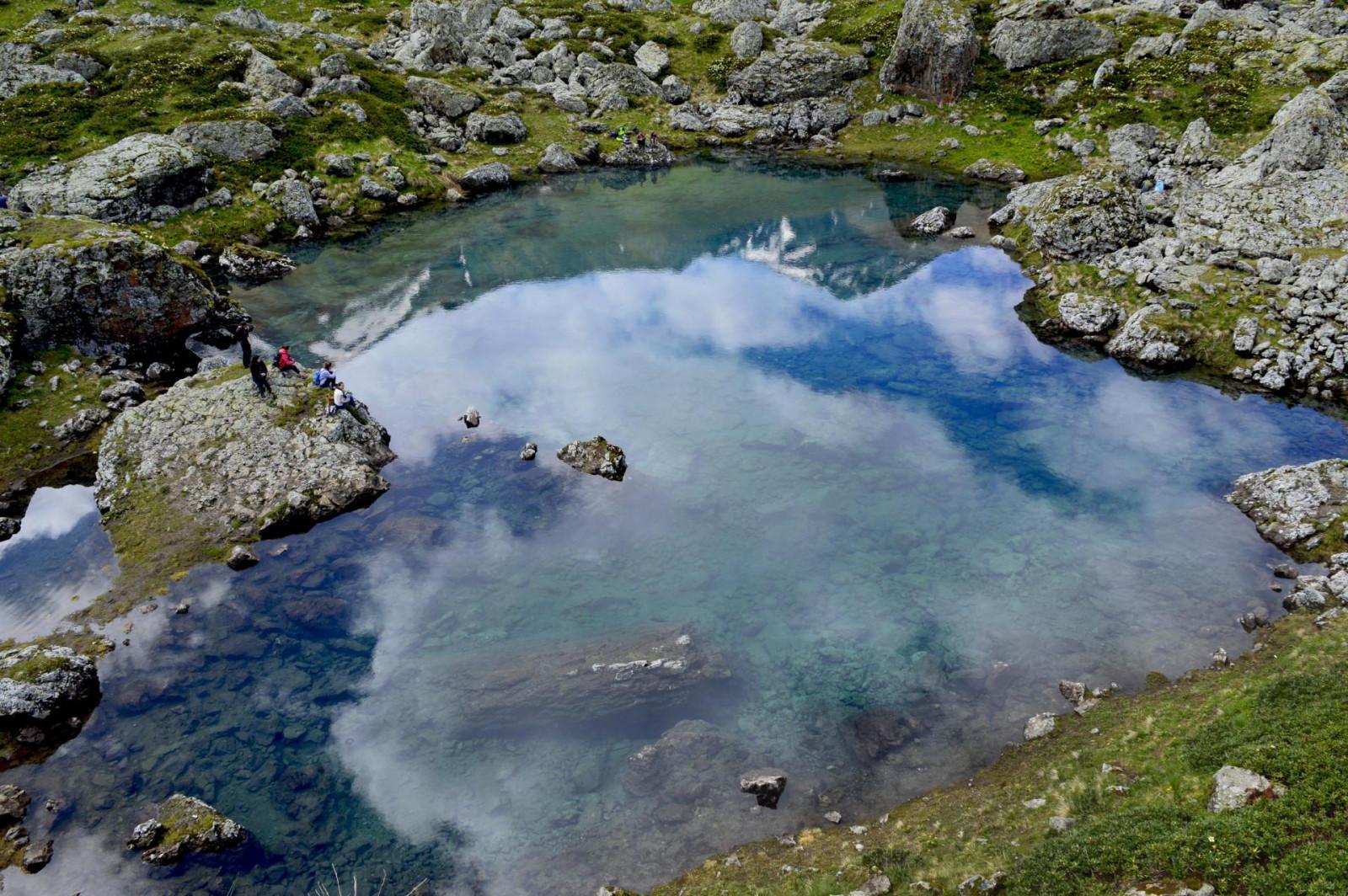 Abudelauri blue lake, Khevsureti