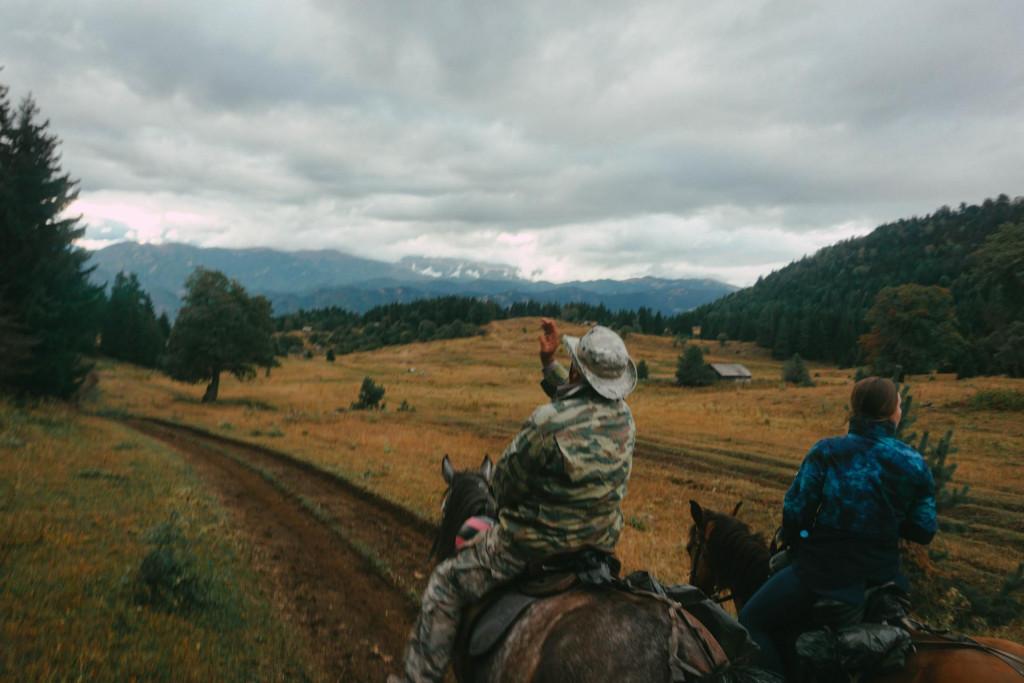 Horse riding in Borjomi nature with transfer