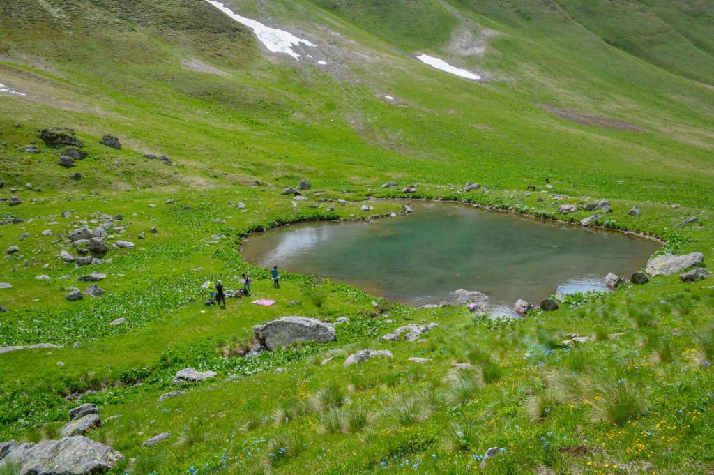 თინას ( ჯუთას ) ტბა - Tina ( Juta ) lake