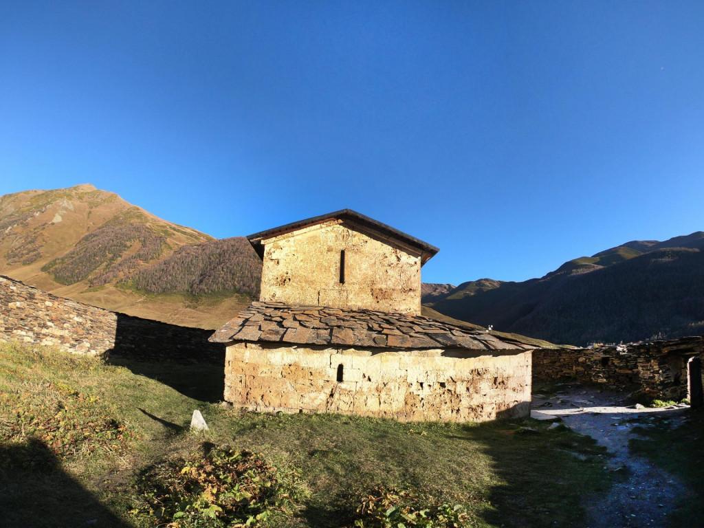უშგული, ზემო სვანეთი - Ushguli, Zemo Svaneti, Lamaria church