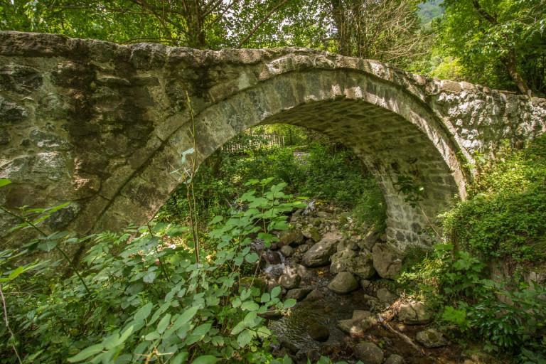 მირვეთის თაღოვანი ხიდი, აჭარა - Mirveti arch bridge, Adjara