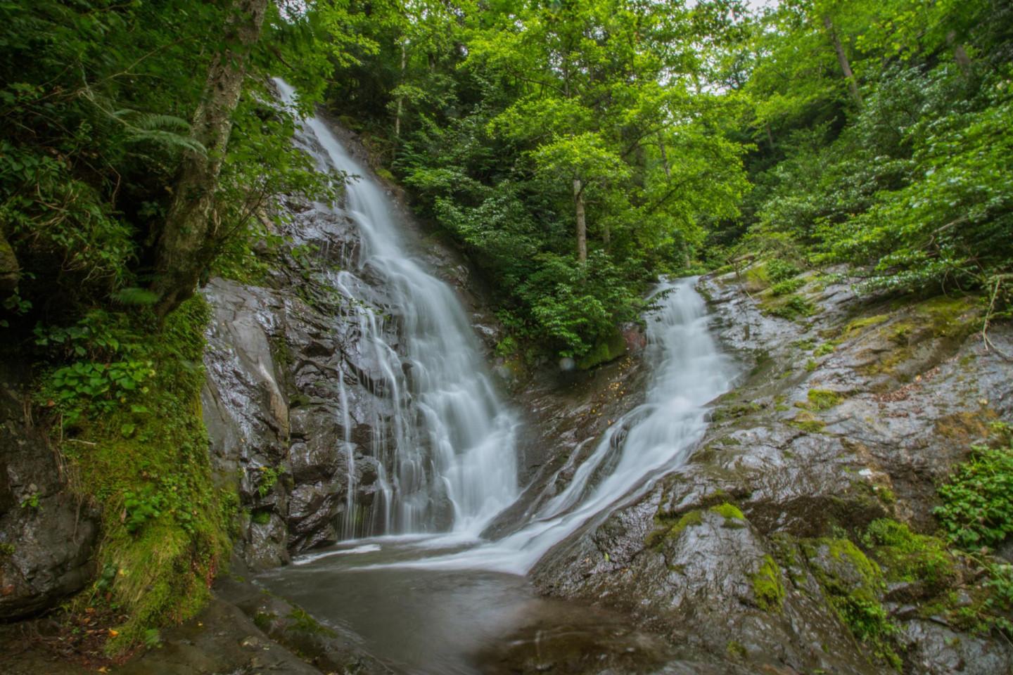 ტყუპი ჩანჩქერი, მაჭახელას ეროვნული პარკი, აჭარა - Twin Waterfall, Machakhela National Park, Adjara