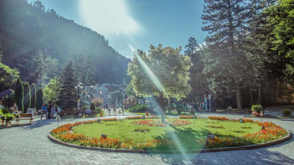 Mineral Water Park,  Borjomi Central Park, resort