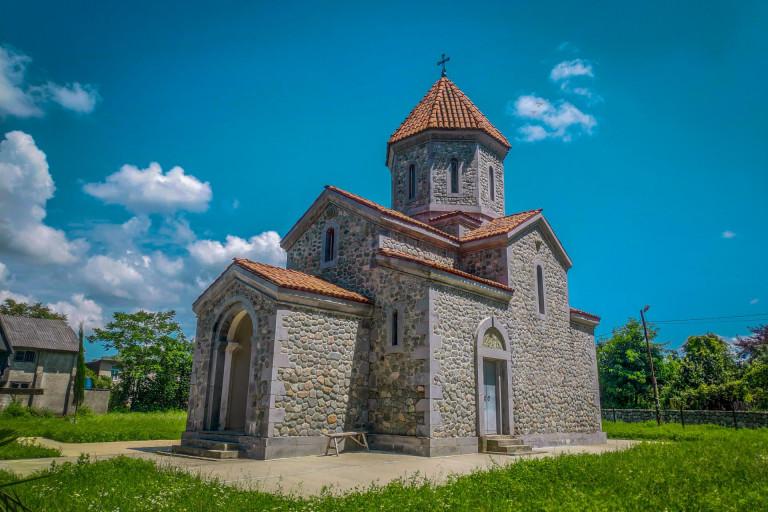 წითელმთის წმიდა გიორგის სახელობის ტაძარი, ოზურგეთი, გურია - Tsitelmta St. George\'s Cathedral, Ozurgeti, Guria