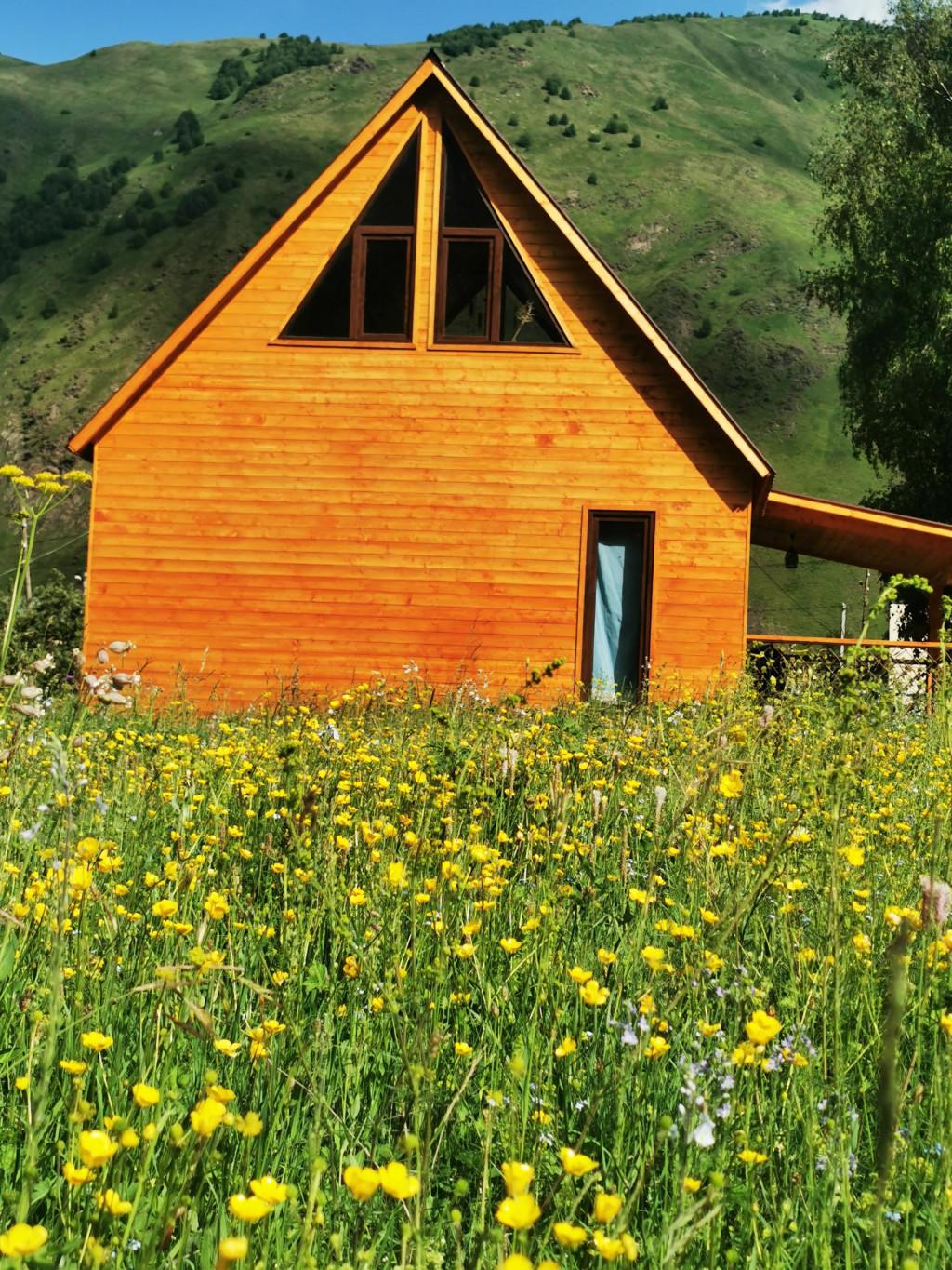 ქირავდება დღიურად კოტეჯი ყაზბეგში