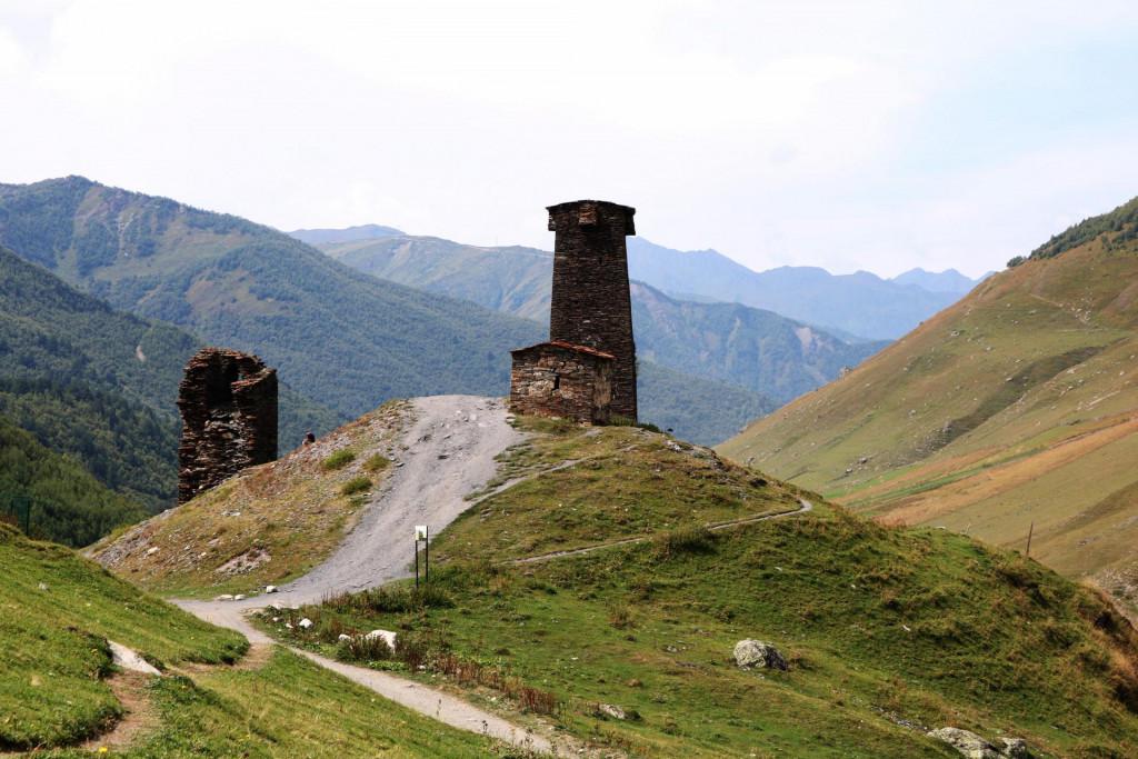 ჩაჟაშის ქვედა ციხის კომპლექსი Chajashi Fortress Чажаши Крепость