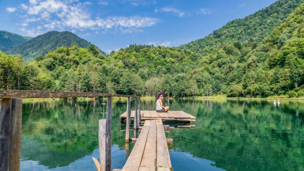 ქულბაქის ტბები მწვანე ტბა Kulbaki Lakes Green Lake
