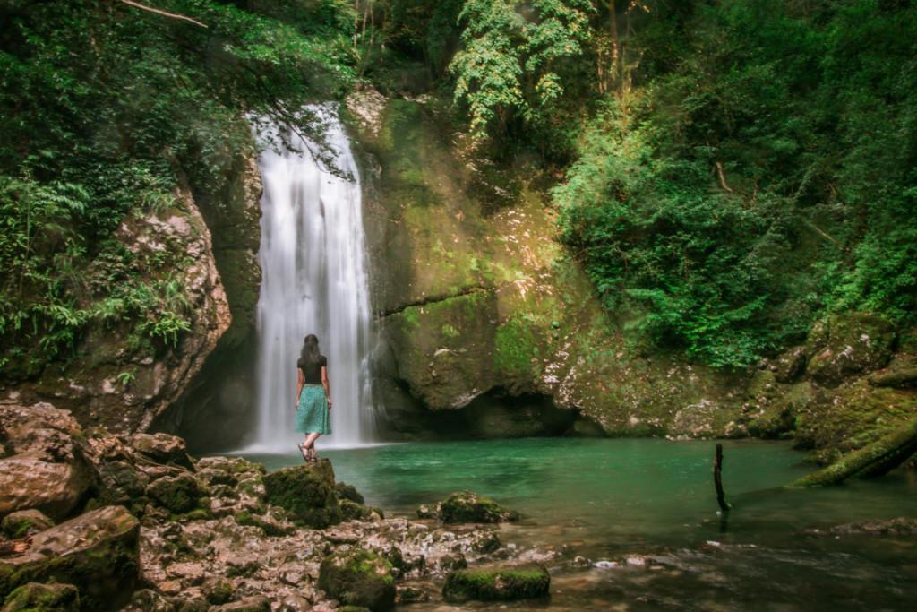 intsra waterfall, intsira, ჩანჩქერი