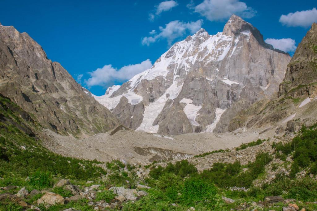 უშბა, უშბის მყინვარი - Ushba, Ushba glacier