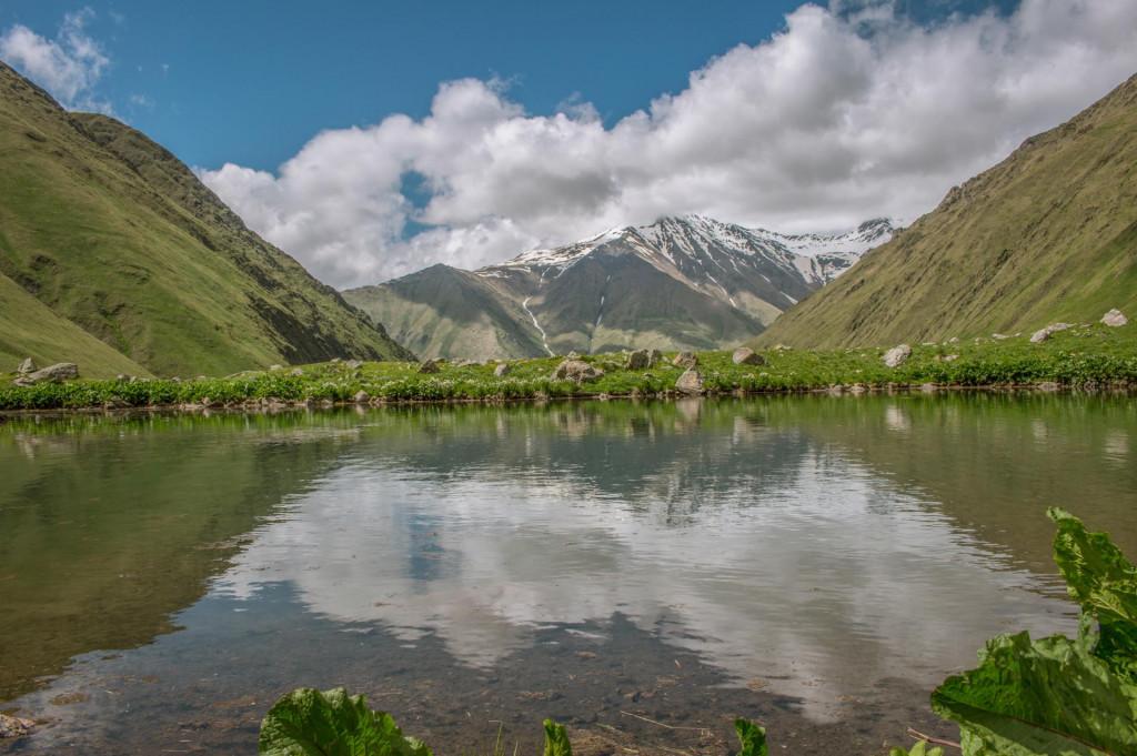 თინას ( ჯუთას ) ტბა - Tina ( Juta ) lake